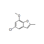 5-Chloro-7-methoxy-2-methylbenzofuran