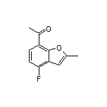 1-(4-Fluoro-2-methylbenzofuran-7-yl)ethanone