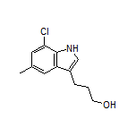 3-(7-Chloro-5-methyl-3-indolyl)-1-propanol