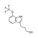 3-[7-(Trifluoromethoxy)-3-indolyl]-1-propanol