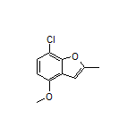 7-Chloro-4-methoxy-2-methylbenzofuran