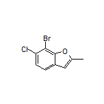 7-Bromo-6-chloro-2-methylbenzofuran