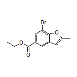 Ethyl 7-Bromo-2-methylbenzofuran-5-carboxylate