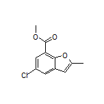 Methyl 5-Chloro-2-methylbenzofuran-7-carboxylate