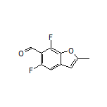 5,7-Difluoro-2-methylbenzofuran-6-carbaldehyde