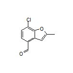 7-Chloro-2-methylbenzofuran-4-carbaldehyde
