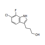 3-(6-Chloro-7-fluoro-3-indolyl)-1-propanol