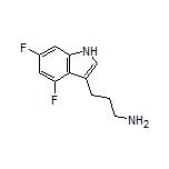 3-(4,6-Difluoro-3-indolyl)-1-propanamine