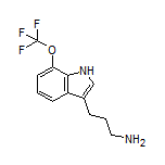 3-[7-(Trifluoromethoxy)-3-indolyl]-1-propanamine