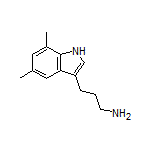 3-(5,7-Dimethyl-3-indolyl)-1-propanamine