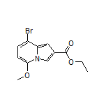 Ethyl 8-Bromo-5-methoxyindolizine-2-carboxylate