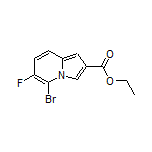 Ethyl 5-Bromo-6-fluoroindolizine-2-carboxylate