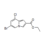 Ethyl 6-Bromo-8-chloroindolizine-2-carboxylate