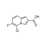 5-Chloro-6-fluoroindolizine-2-carboxylic Acid