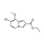Ethyl 7-Chloro-8-methoxyindolizine-2-carboxylate
