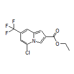 Ethyl 5-Chloro-7-(trifluoromethyl)indolizine-2-carboxylate
