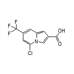 5-Chloro-7-(trifluoromethyl)indolizine-2-carboxylic Acid