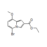 Ethyl 5-Bromo-8-methoxyindolizine-2-carboxylate