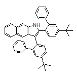 2,3-Bis[5-(tert-butyl)-[1,1’-biphenyl]-2-yl]-1H-benzo[f]indole