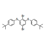 (2,5-Dibromo-1,3-phenylene)bis[[4-(tert-butyl)phenyl]sulfane]