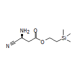 2-(Trimethylsilyl)ethyl (S)-3-Amino-3-cyanopropanoate