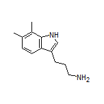 3-(6,7-Dimethyl-3-indolyl)-1-propanamine