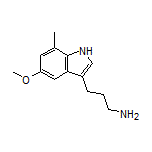 3-(5-Methoxy-7-methyl-3-indolyl)-1-propanamine
