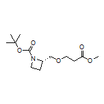 Methyl (S)-3-[(1-Boc-azetidin-2-yl)methoxy]propanoate