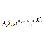 trans-N-Boc-3-[3-[Cbz-(methyl)amino]propoxy]cyclobutan-1-amine