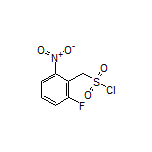 (2-Fluoro-6-nitrophenyl)methanesulfonyl Chloride