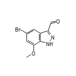 5-Bromo-7-methoxy-1H-indazole-3-carbaldehyde