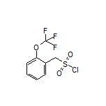 [2-(Trifluoromethoxy)phenyl]methanesulfonyl Chloride