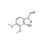 6,7-Dimethoxy-1H-indazole-3-carbaldehyde