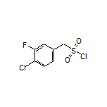 (4-Chloro-3-fluorophenyl)methanesulfonyl Chloride