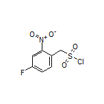 (4-Fluoro-2-nitrophenyl)methanesulfonyl Chloride