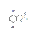 (2-Bromo-5-methoxyphenyl)methanesulfonyl Chloride