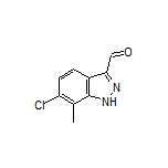 6-Chloro-7-methyl-1H-indazole-3-carbaldehyde