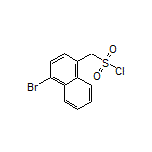 (4-Bromonaphthalen-1-yl)methanesulfonyl Chloride