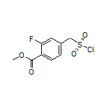 Methyl 4-[(Chlorosulfonyl)methyl]-2-fluorobenzoate