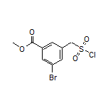 Methyl 3-Bromo-5-[(chlorosulfonyl)methyl]benzoate