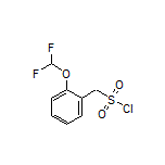 [2-(Difluoromethoxy)phenyl]methanesulfonyl Chloride