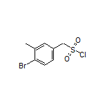(4-Bromo-3-methylphenyl)methanesulfonyl Chloride
