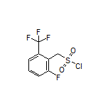 [2-Fluoro-6-(trifluoromethyl)phenyl]methanesulfonyl Chloride