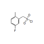 (5-Fluoro-2-methylphenyl)methanesulfonyl Chloride