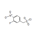 (3-Fluoro-4-nitrophenyl)methanesulfonyl Chloride