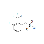 [3-Fluoro-2-(trifluoromethyl)phenyl]methanesulfonyl Chloride