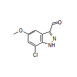 7-Chloro-5-methoxy-1H-indazole-3-carbaldehyde