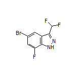 5-Bromo-3-(difluoromethyl)-7-fluoro-1H-indazole