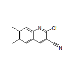 2-Chloro-6,7-dimethylquinoline-3-carbonitrile
