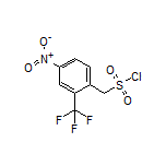 [4-Nitro-2-(trifluoromethyl)phenyl]methanesulfonyl Chloride